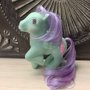 1987 G1 My Little Pony Sundae Best Peppermint Crunch pegasus